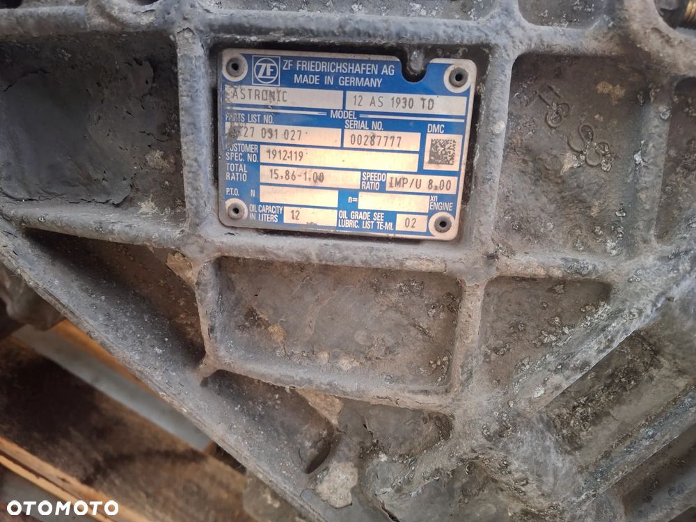SKRZYRZYNIA BIEGÓW DAF CF 400 EURO E6 - 3