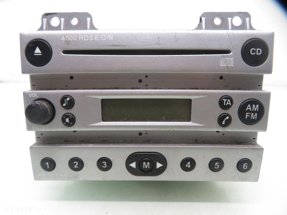 RADIO FORD FIESTA MK5 V 4S6118C815AB + KOD - 1