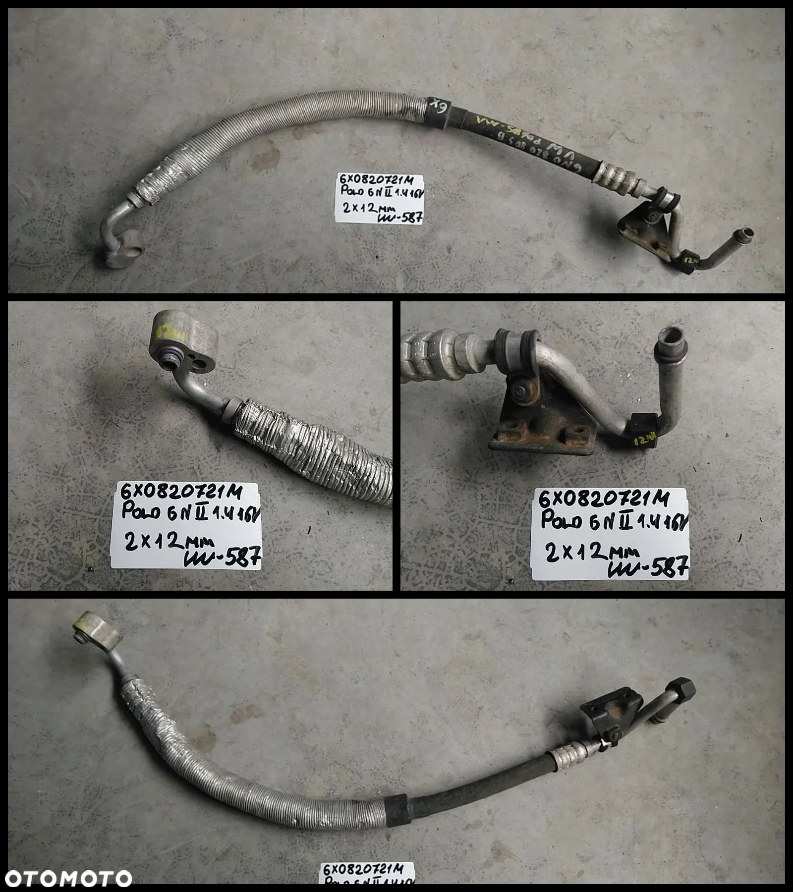 VW AUDI SEAT SKODA PRZEWÓD KLIMATYZACJI NR422-NR-642/4 - 17