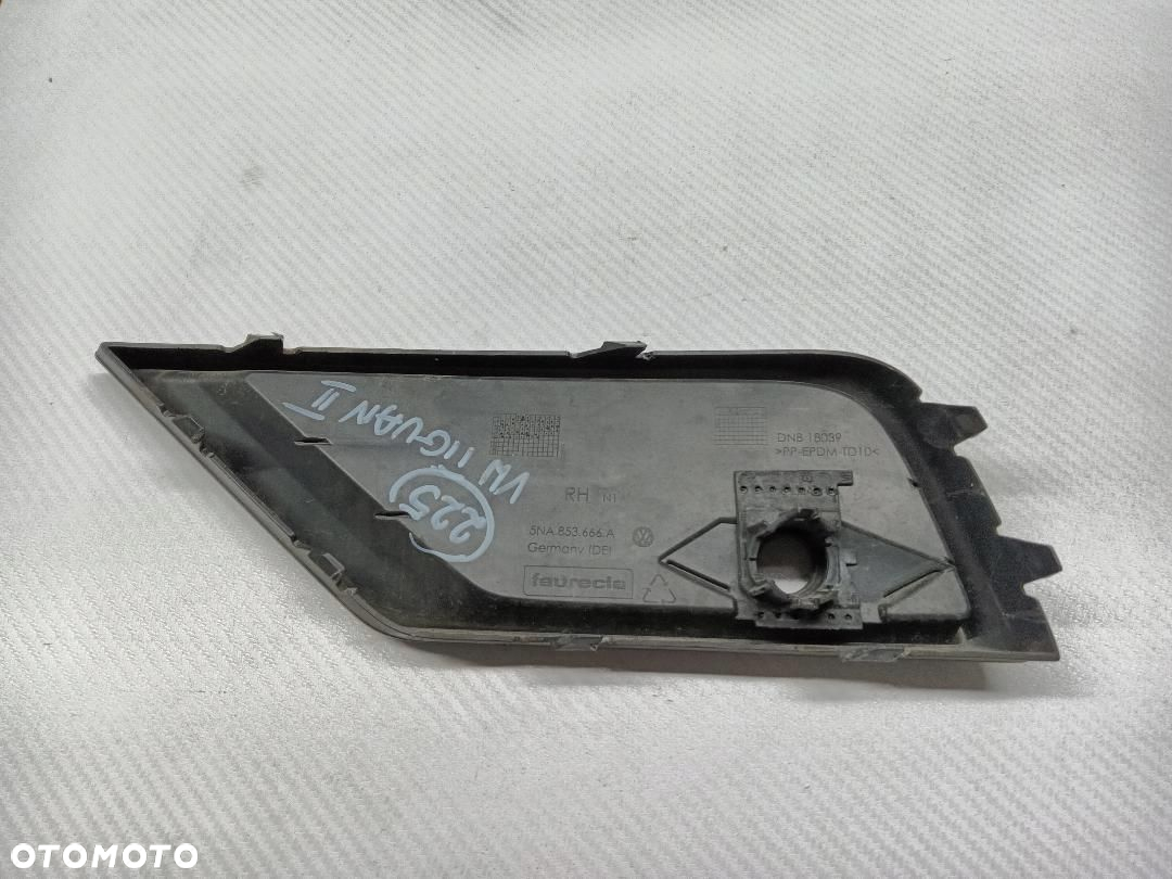 ATRAPA KRATKA ZDERZAKA PRZÓD PRZEDNIA PRAWA VW TIGUAN 2 OPINIE 5NA853666A - 4