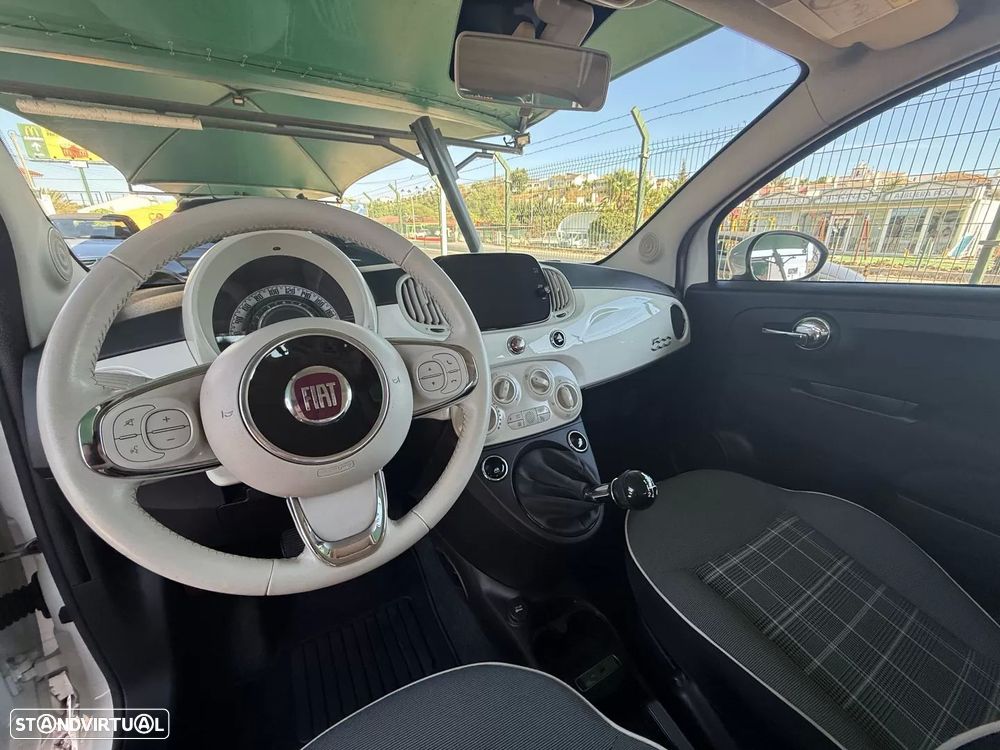 Fiat 500 1.2 Lounge S&S - 7