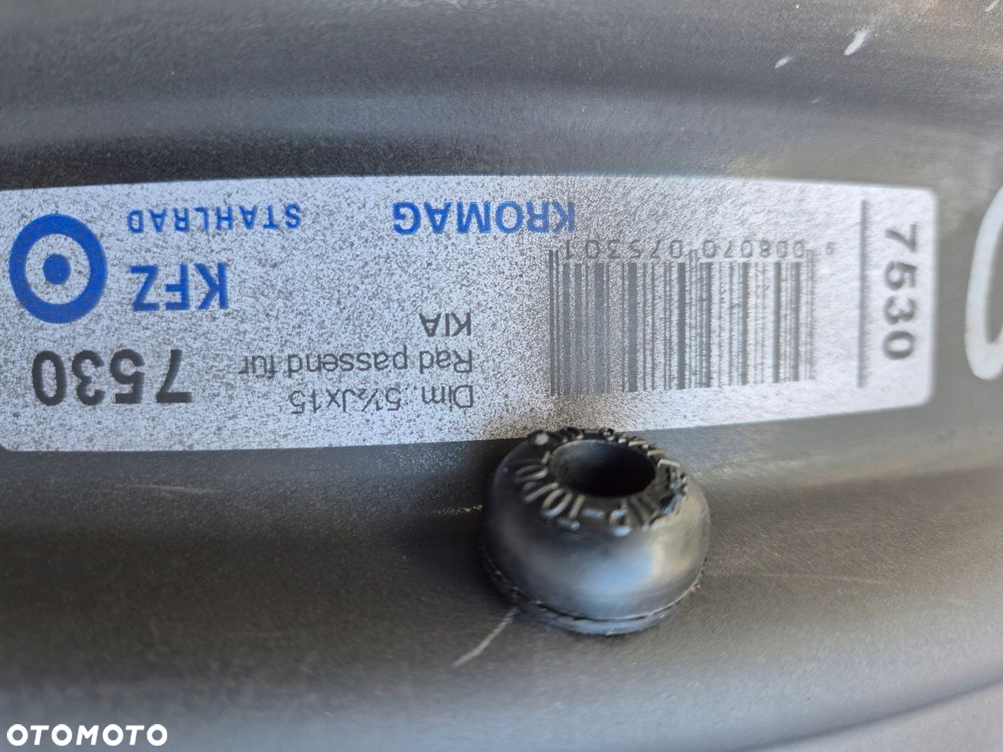 FELGA STALOWA 15 KIA RIO STONIC PICANTO ET36 - 10