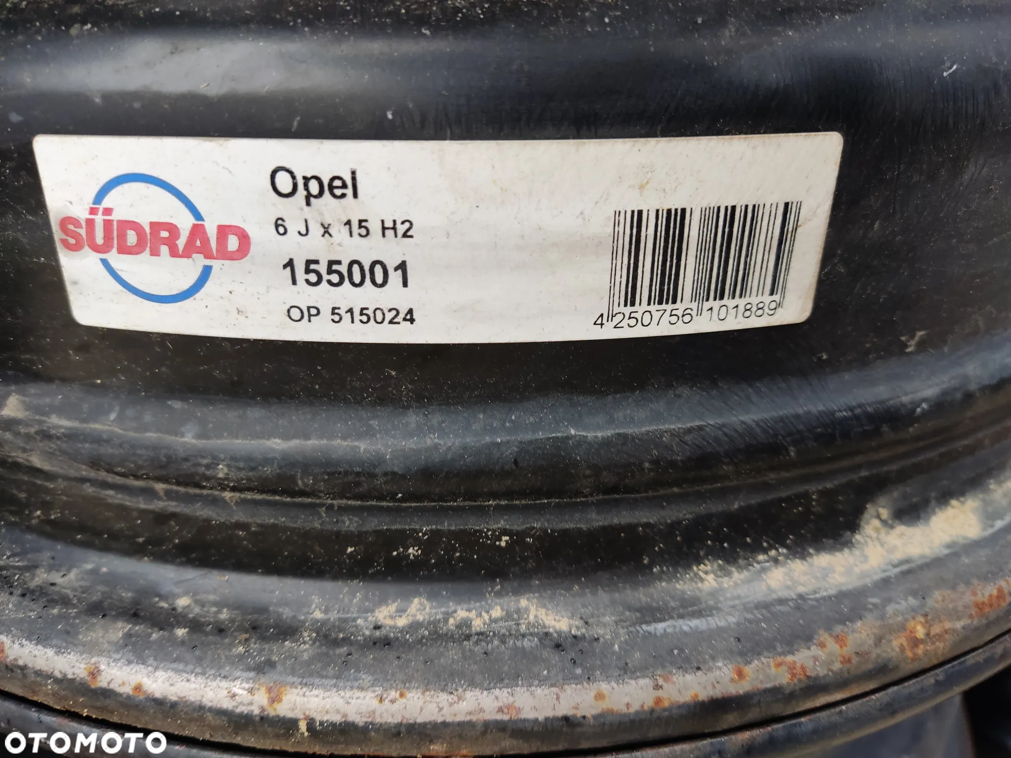 Felgi stalowe Opel CORSA D E ET39 15 cali 6Jx15H2 4x100 - 2