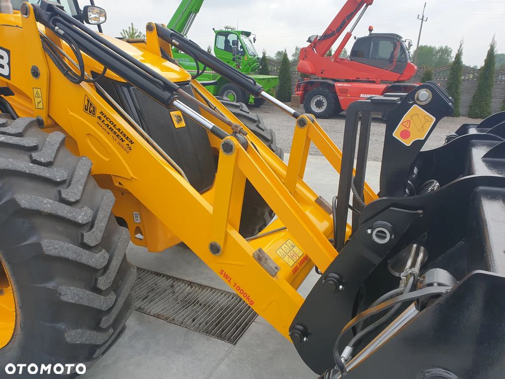 JCB 4CX eco DŻOJSTIKI TYLKO 6900MTG SPROWADZONA SUPER STAN - 22