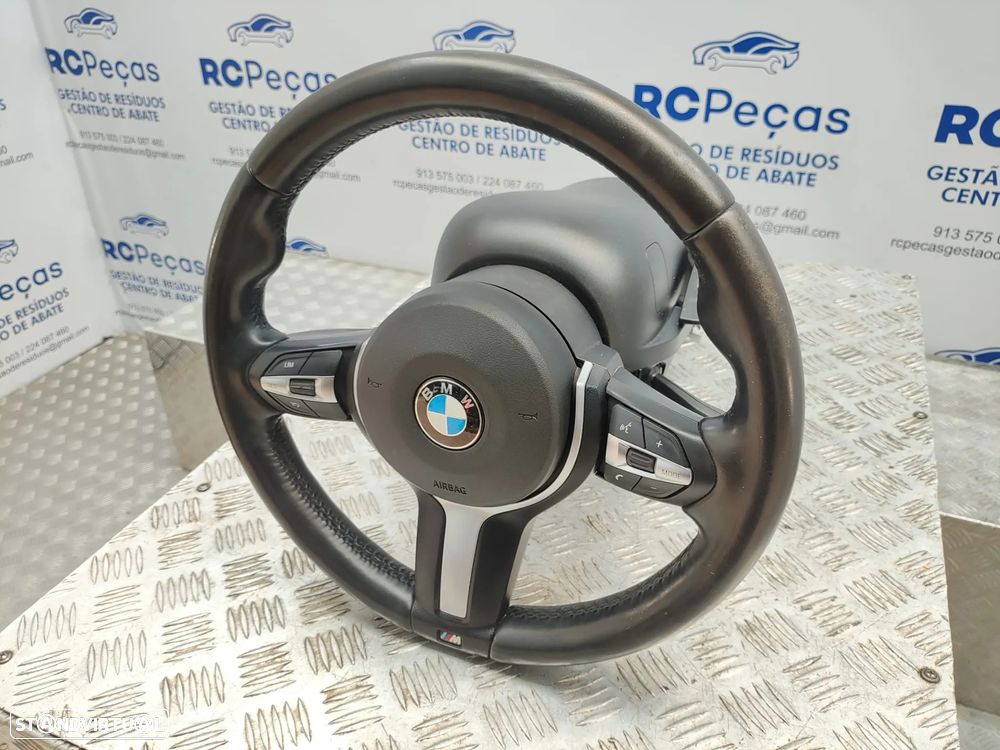 Volante completo em pele original BMW Serie 1 F20 F21 Pack M Serie 2 3 4 - 3