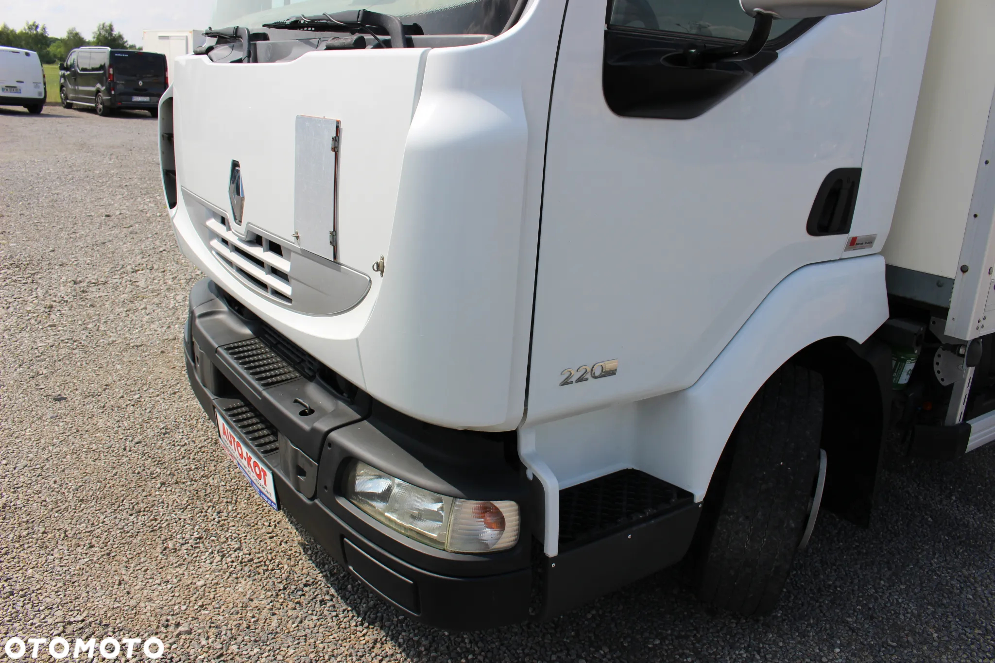 Renault MIDLUM  *220KM*/ KONTENER DŁ. 7.55 + WINDA+B.DRZWI /SERWIS FR/ SUPER STAN / - 25