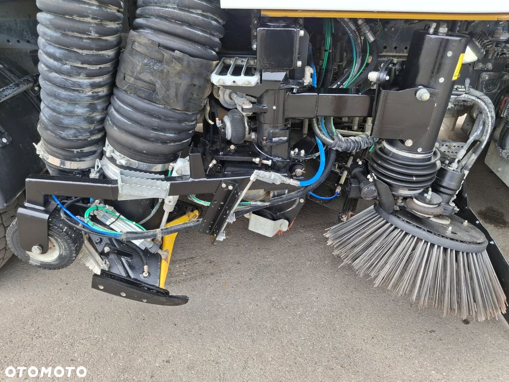 Renault D16 Midlum Zamiatarka FAUN Karcher Listwa Wysokiego Ciśnienia Euro 6 PM10 2 Silniki 2650 MTH Szczotki L/R Rura Do Liści - 35