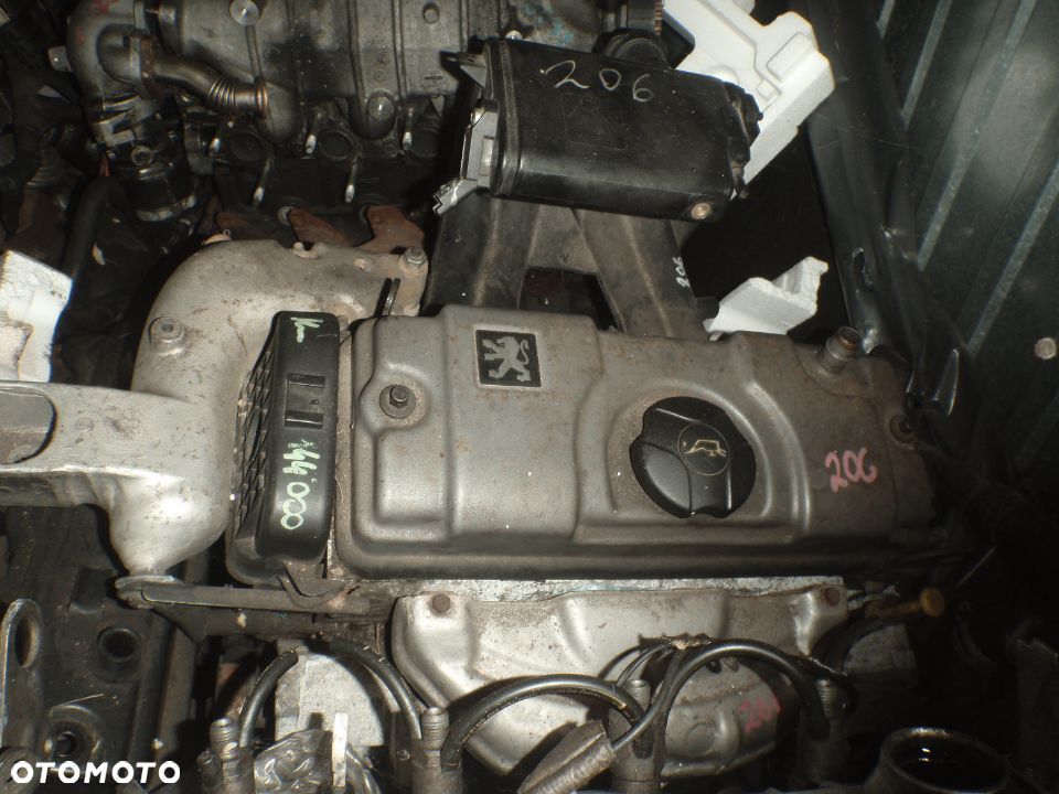 silnik blok wał tłoki  peugeot 206 xara berlingo c2 c3 fiorino Qubo nemo bipper 1.4 8v głowica klawiatura wałek - 4