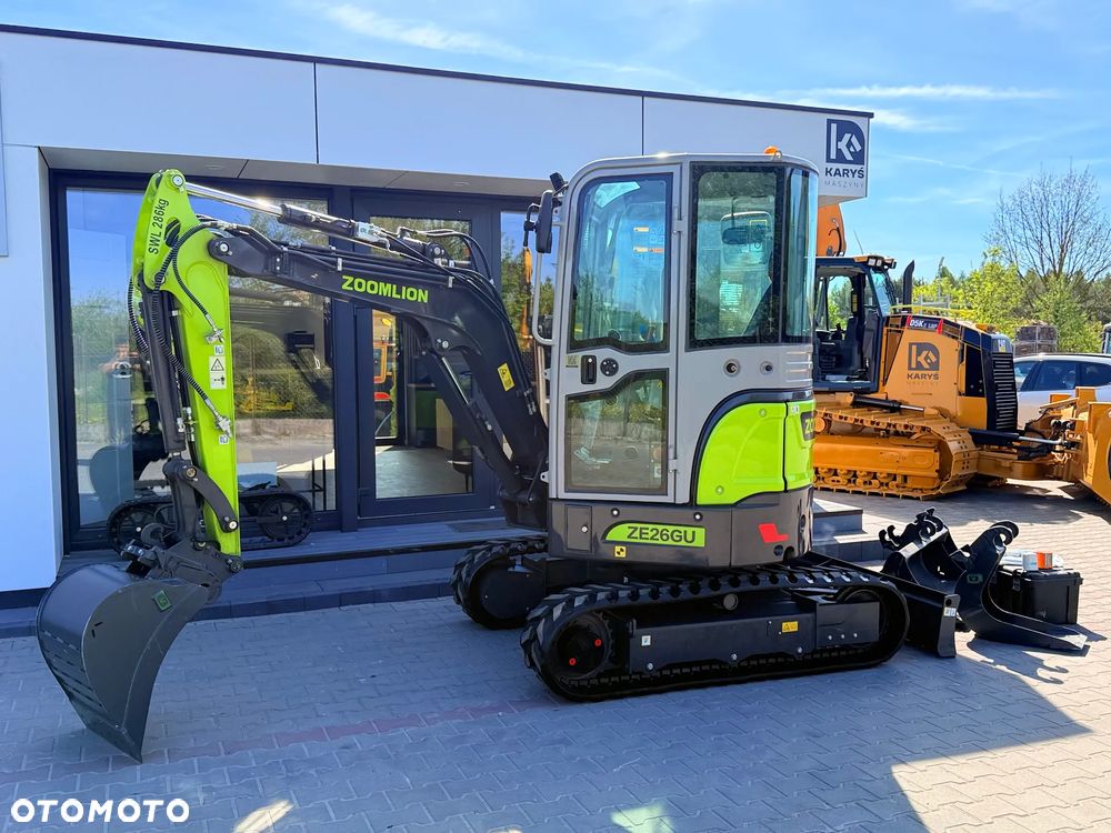 Zoomlion ZE26GU | FABRYCZNIE NOWA | Silnik KUBOTA | 3 ŁYŻKI | SZYBKOZŁĄCZE HYDRAULICZNE | ZE27GU - 5