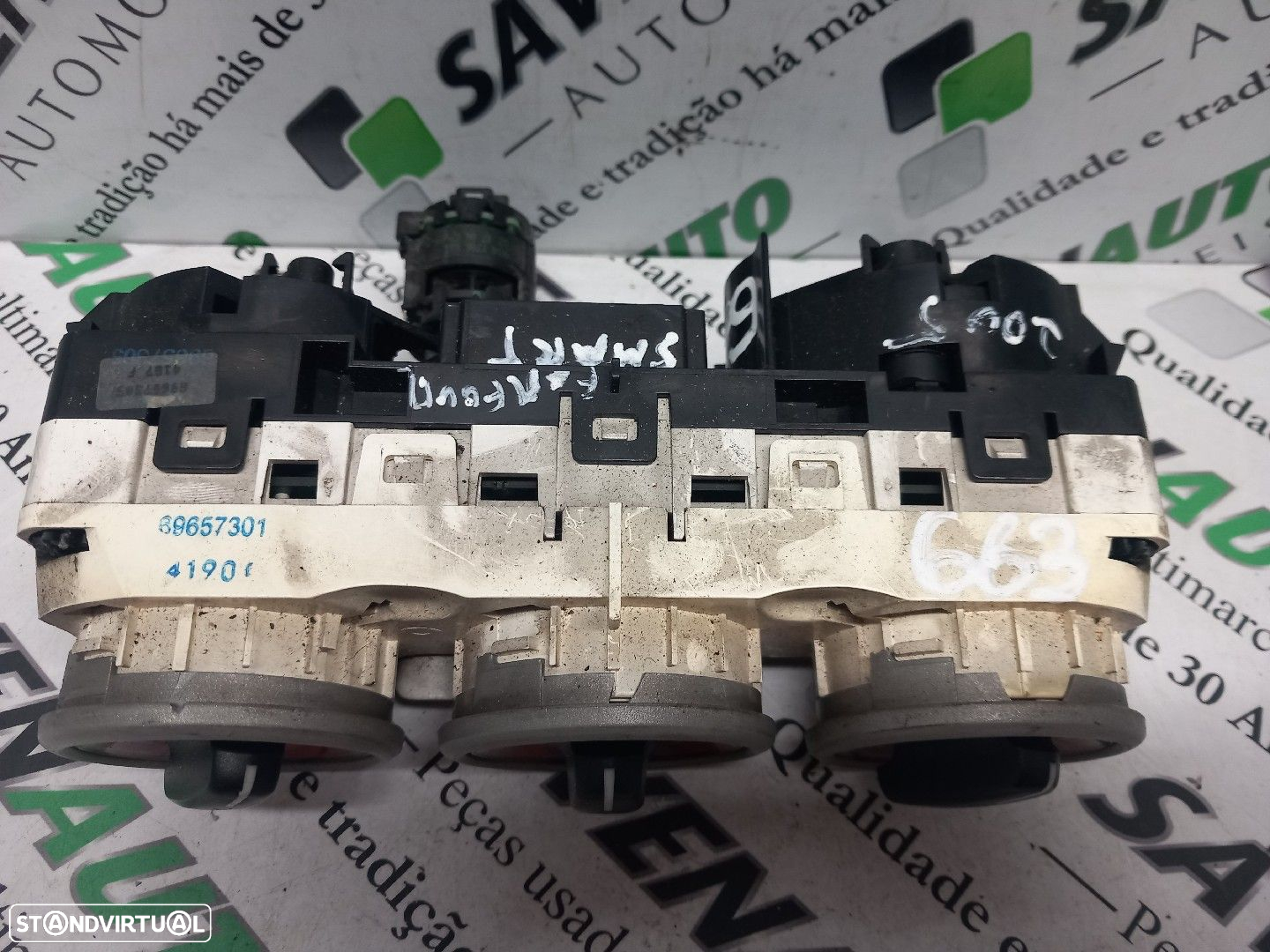 Comando / Botão De Sofagem / Climatronic Smart Forfour (454) - 2