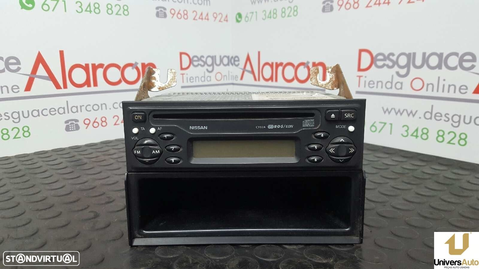 SISTEMA AUDIO / RADIO CD NISSAN NAVARA PICK-UP (D40M) DOBLE CAB SE 4X4 - 7