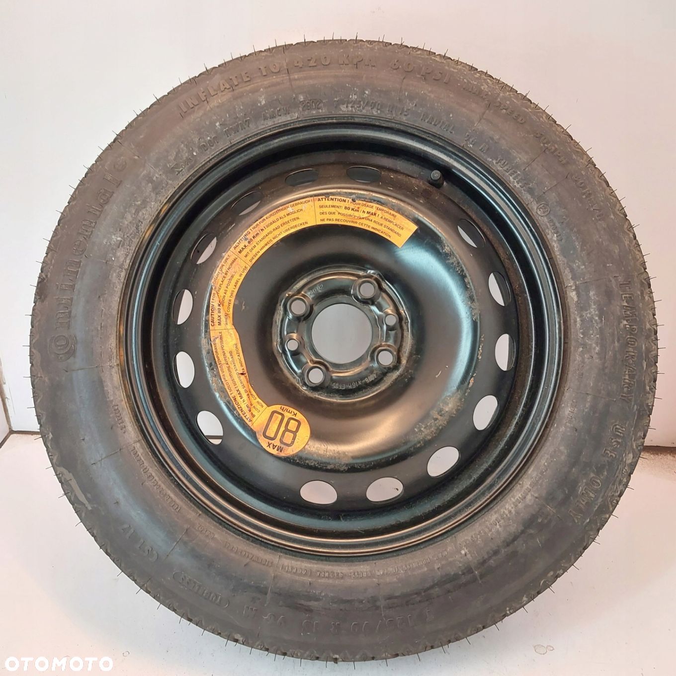 Koło dojazdowe Dojazdówka 15 4x98 Fiat Bravo II 125/90R15 B1067 - 1