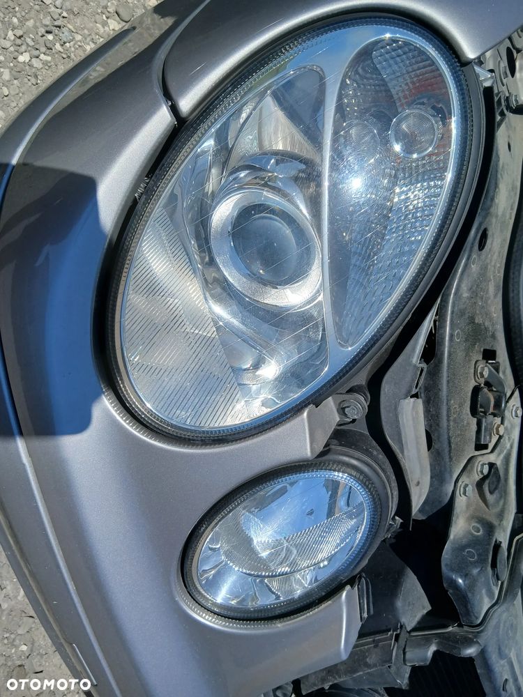 E-Klasa W211 2.2 CDI 646.961 lakier 723   maska zderzak drzwi  silnik skrzynia  klapa błotnik - 7