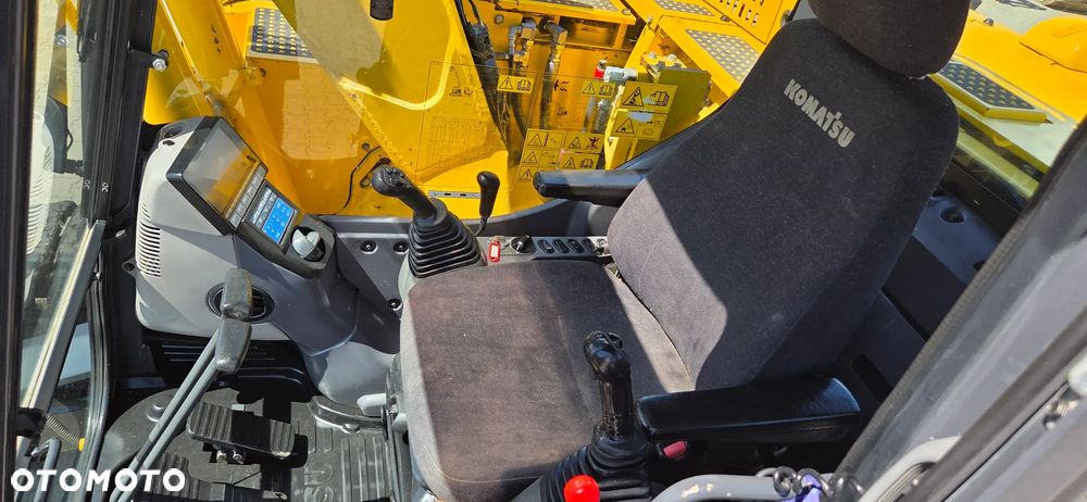 Komatsu <<Komatsu PC138US-10, 2014 rok, nakładki gumowe, pług, sprowadzona!>> - 27