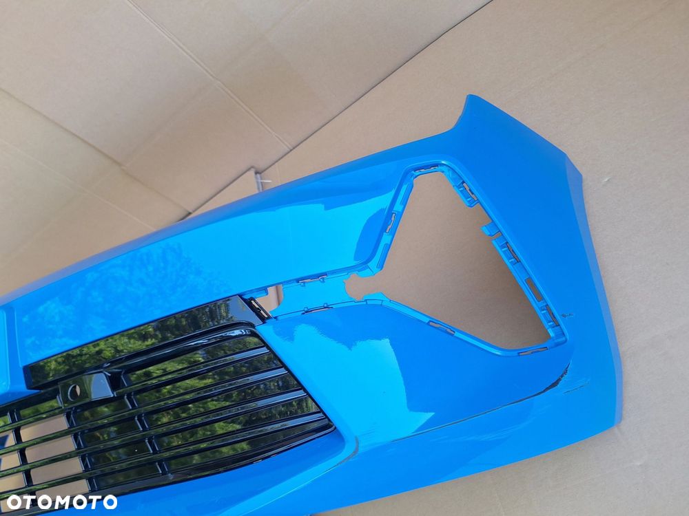 OPEL ASTRA VI 6 L GS LINE 22- B.ŁADNY NIE KLEJONY! KOLOR: KQS RACING BLUE ZDERZAK PRZÓD PRZEDNI ORYG. 9839979580 WYSYŁKA - 7