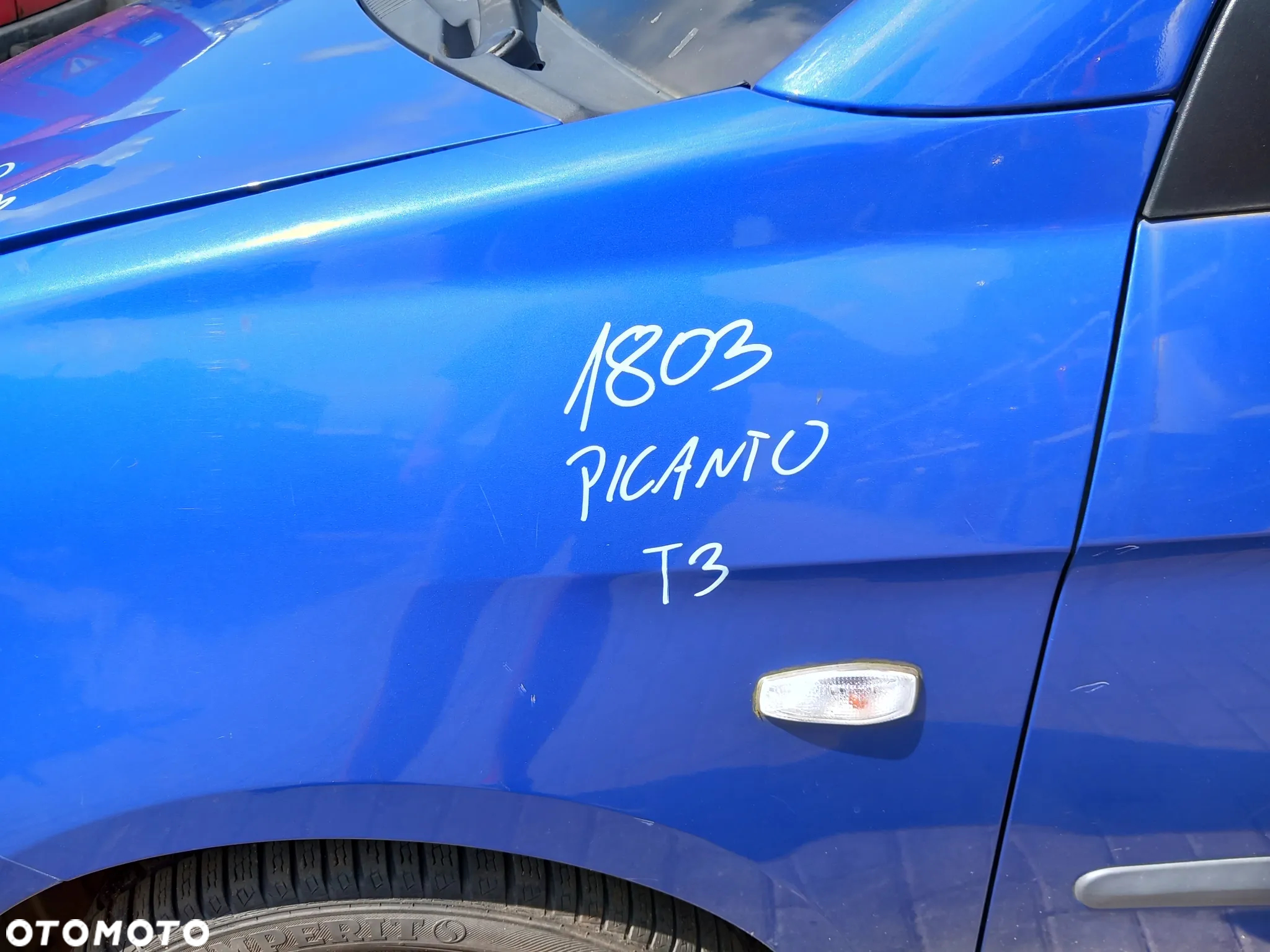 KIA PICANTO BŁOTNIK LEWY PRZEDNI LEWY PRZÓD KOLOR: T3 - 3