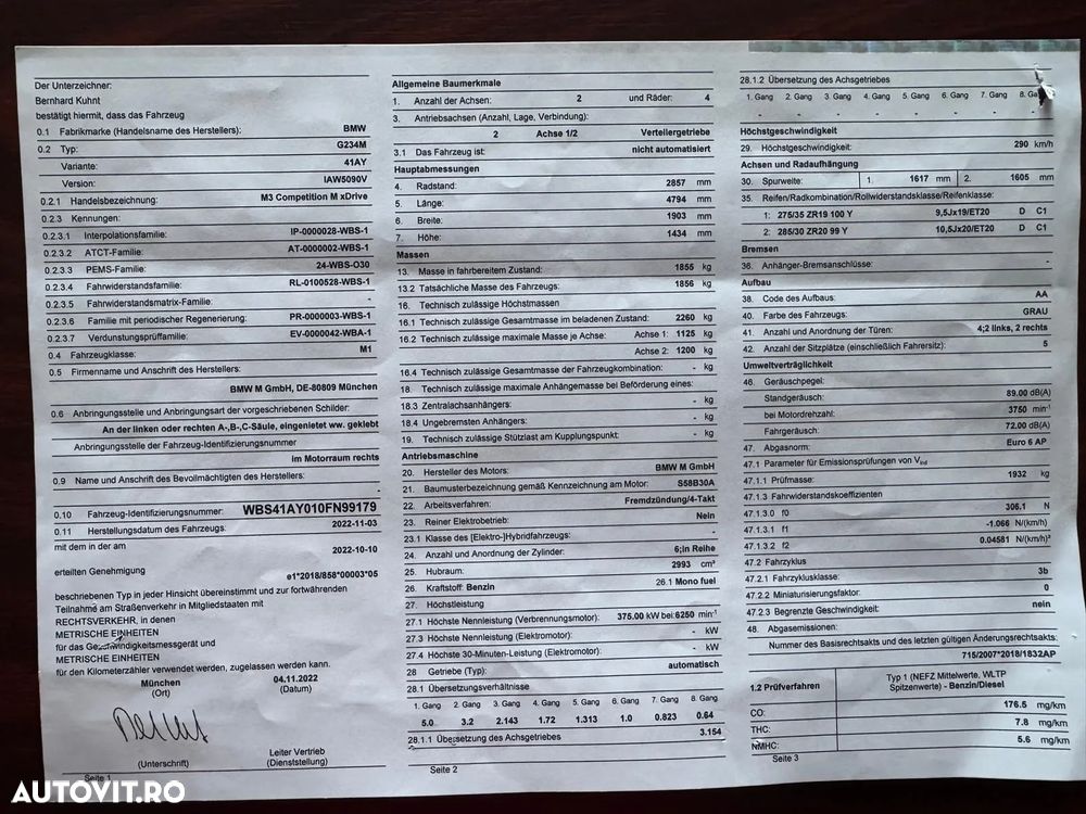 BMW M3 Competition xDrive AT - 30