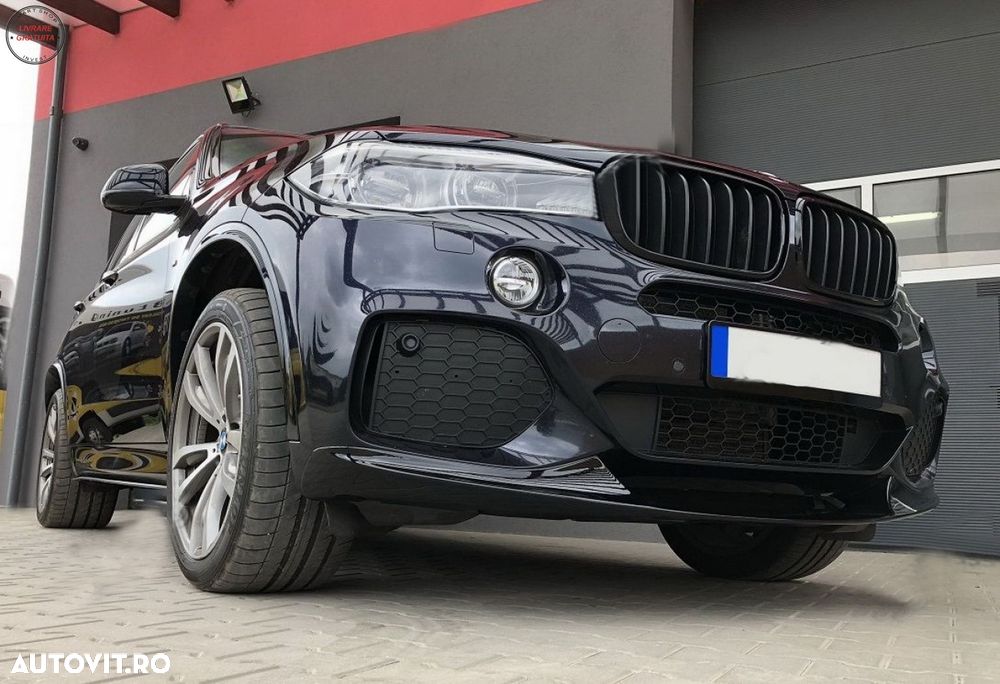 Pachet Exterior Aero Prelungire Bara Fata si Difuzor BMW X5 F15 (2014-2018) M Tech- livrare gratuita - 18