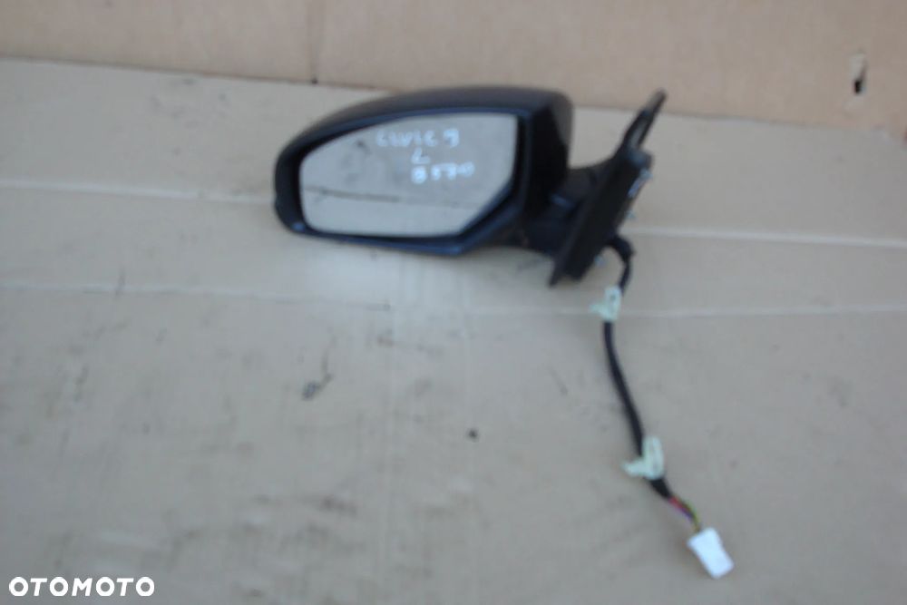 HONDA CIVIC IX LIFT 15-18 lusterko lewe elektryczne lak B570 z asystentem - 1