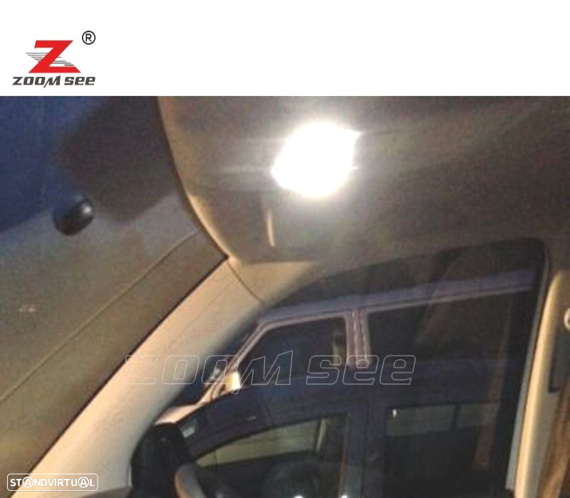 KIT COMPLETO DE 22 LÂMPADAS LED INTERIOR PARA VOLKSWAGEN VW TRANSPORTER CARAVELLE MK5 T5 2003 -2015 - 6