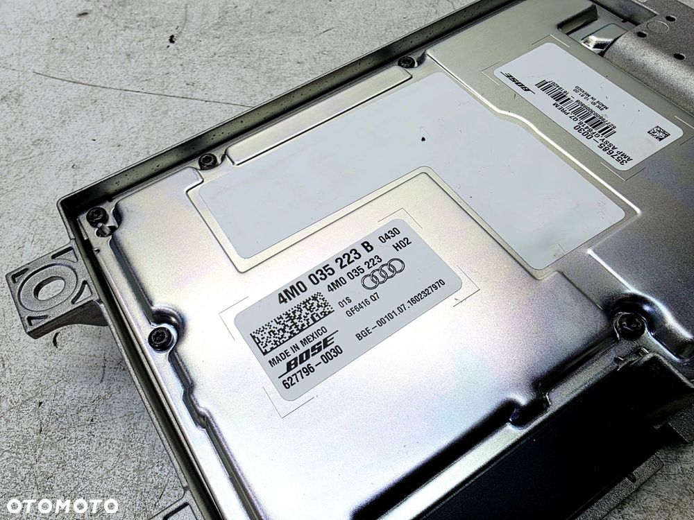 WZMACNIACZ BOSE AUDI Q7 4M 4M0035223B - 6