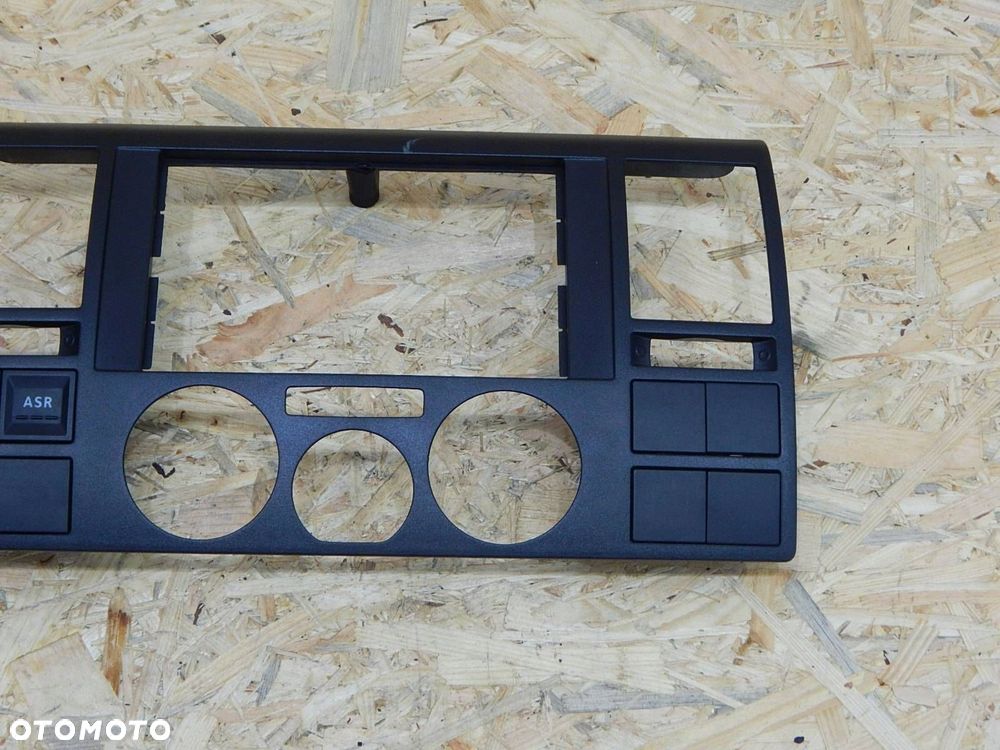 vw t5 ramka osłona konsoli radia przycisk asr kompletna 7h0857237 - 3