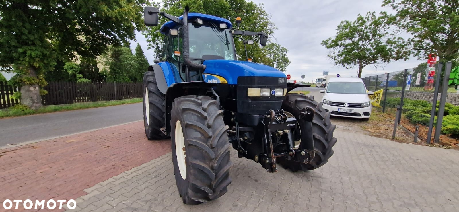 New Holland TM140 Import Oryginał Pierwszy właściciel Tuz Perfekcyjnie zadbany - 6