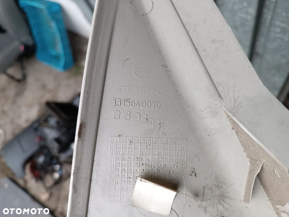 OSŁONA SŁUPKA LEWA PRAWA KOMPLET  FIAT DUCATO III 2.3 LIFT 2015R EURO 5 - 2