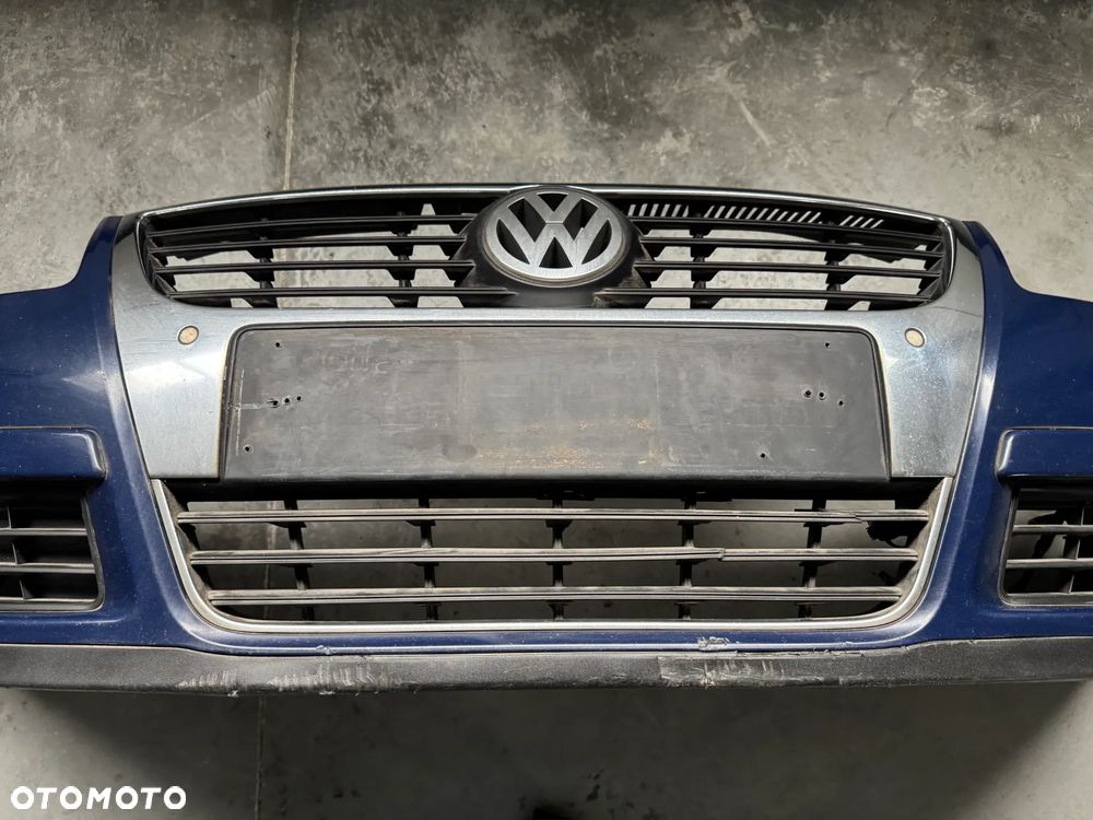 ZDERZAK PRZÓD KOMPLETNY PASSAT B6 PDC SPRYSKIWACZE POD XENON - 9