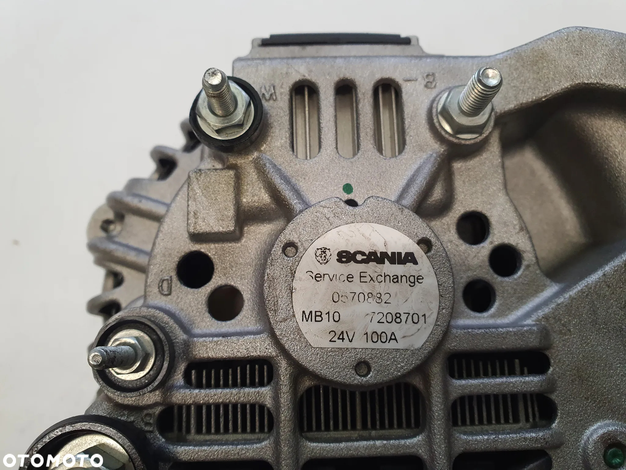 Alternator Scania 24V, 100A, 7208701, 0570882 - 5
