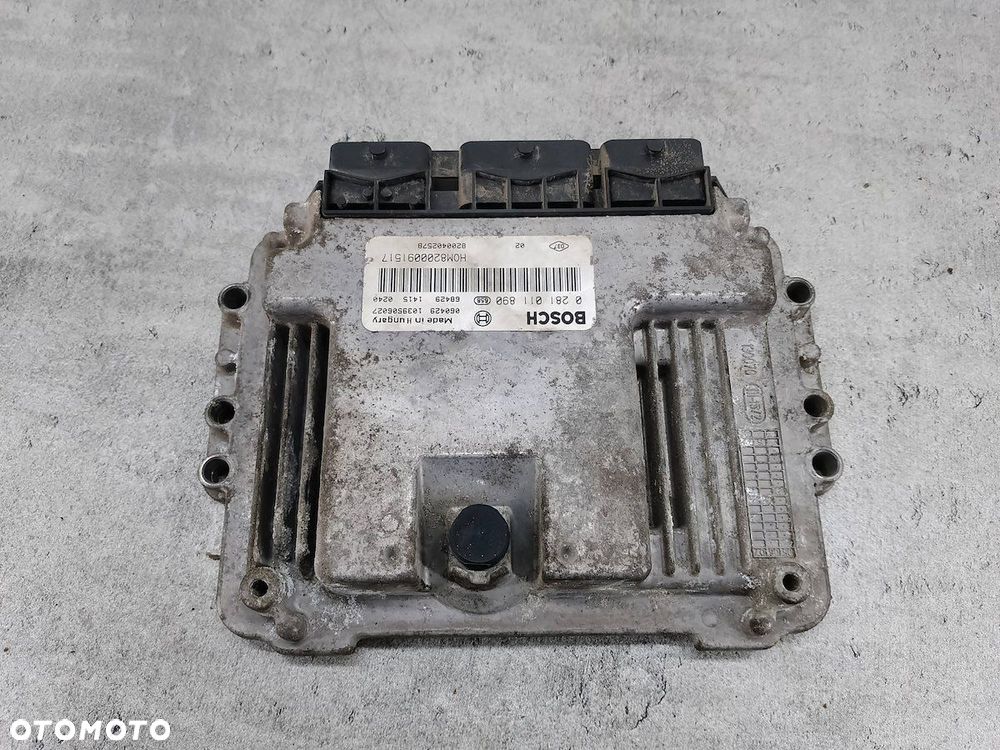KOMPUTER, STEROWNIK OPEL VIVARO A HOM8200091517  8200402578 0281011890 2.5 - 1