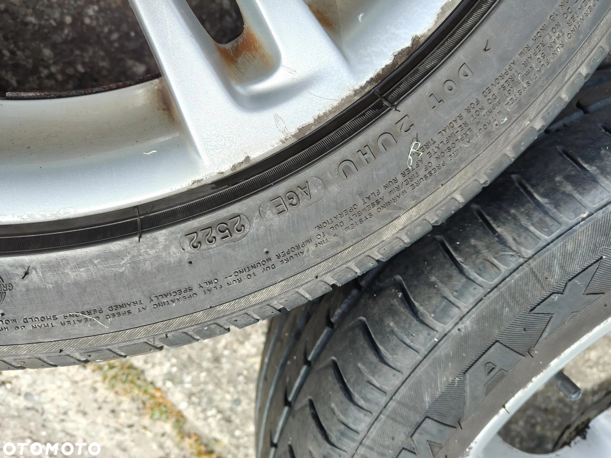 BMW F10 F11 M-pakiet Org Felgi Aluminiowe Alusy KOŁA 5X120 18 Opony 4x 245/45 18 - 30
