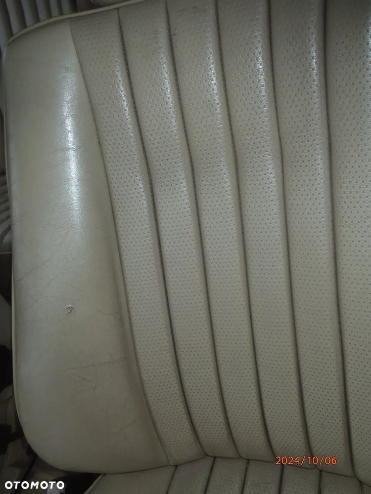 fotel kanapa tapicerka obicie boczek podłokietnik zagłówek skóra mercedes w 124 w124 - 31