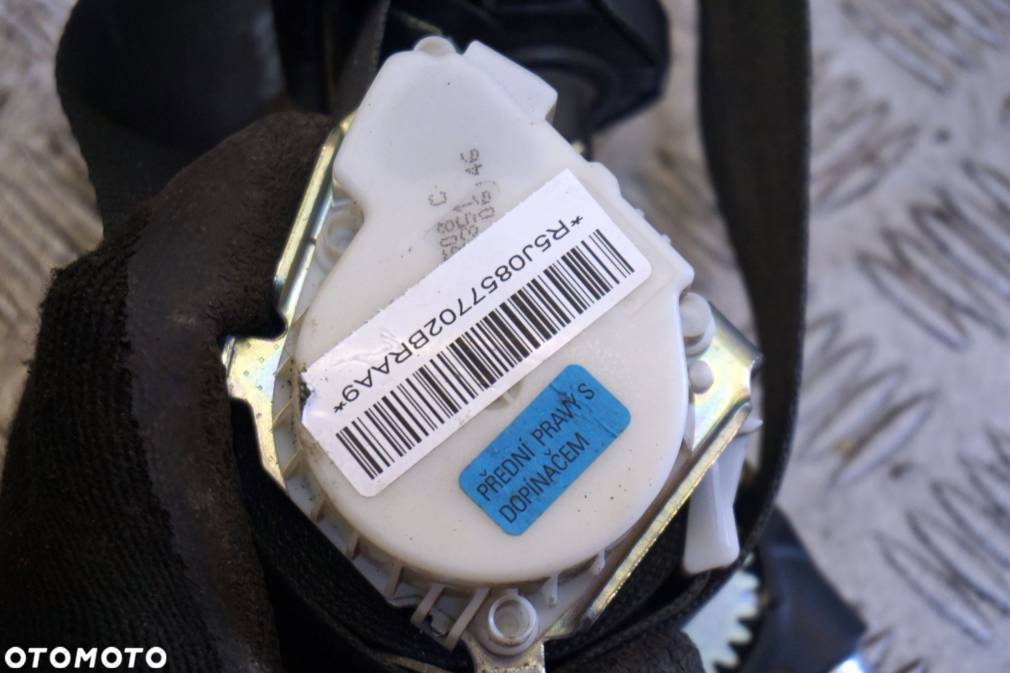 PAS BEZPIECZEŃSTWA PRAWY PRZÓD FABIA II 545 LIFT KOMBI 5J0857702B SKODA 2010-2014 - 3