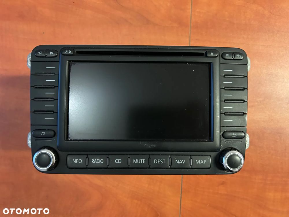 RADIO FABRYCZNE NAWIGACJA VW PASSAT B6 TOURAN 1K0035198B - 1