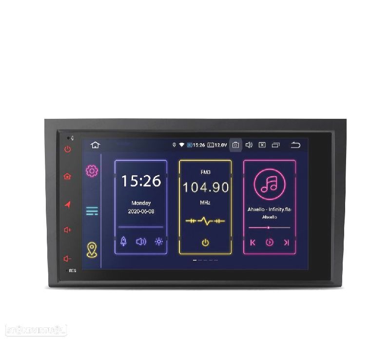 AUTO RADIO 8" GPS ANDROID 12 PARA AUDI A4 B6 B7 00-08 SEAT EXEO 08-12 - 8