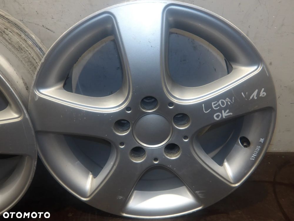 SEAT LEON II 05-09 1.4TSI FELGI ALUMINIOWE ALUFELGI 5X112 7.5J R16 ET42 KBA46305 - 6