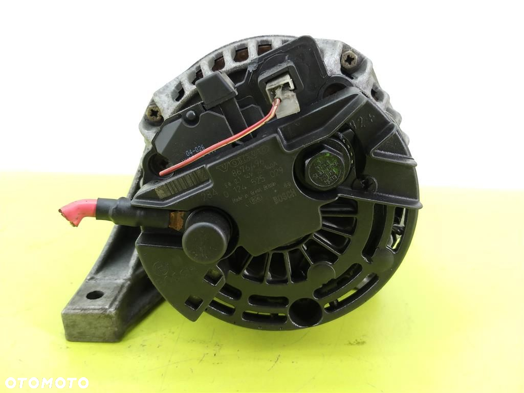 Alternator Volvo S80 I 1998-2006 2,0 B BOSCH 0124525029 140A ORYGINAŁ - 5