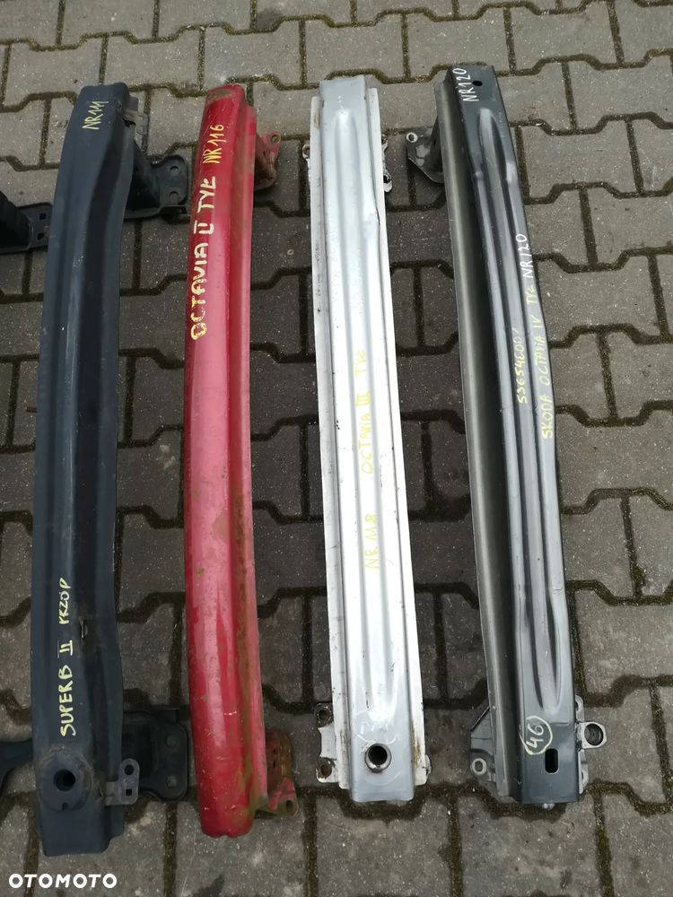 BELKI ZDERZAKA SKODA PRZÓD TYŁ - 4