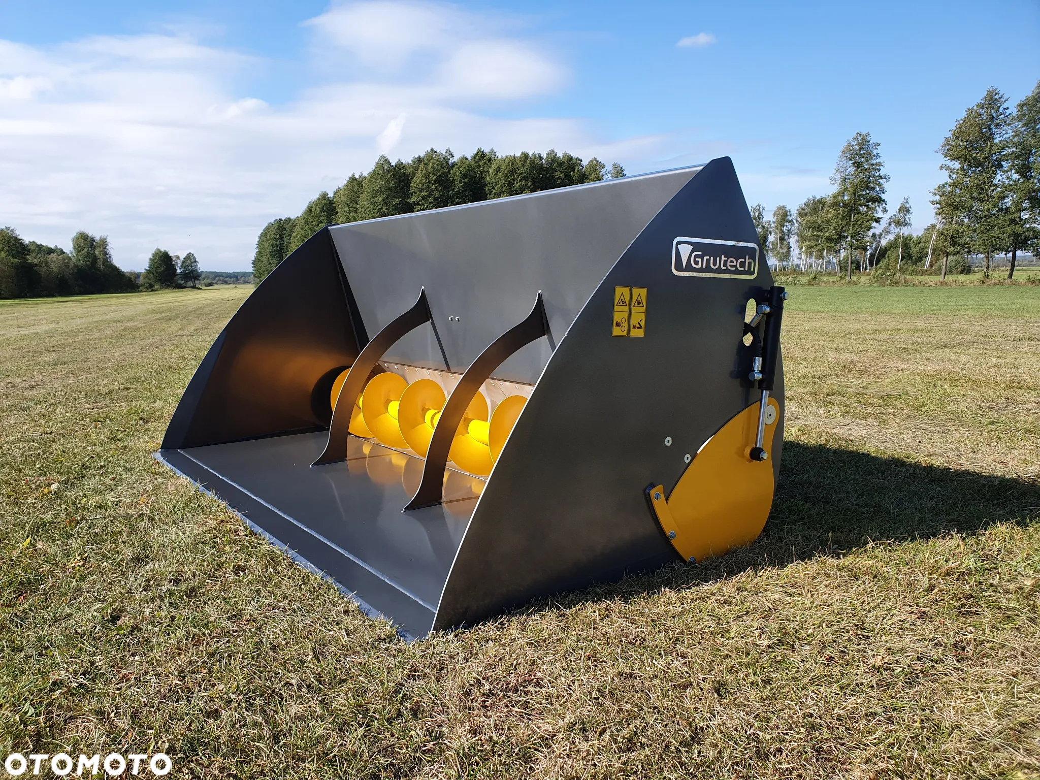 Grutech Łyżka ze ślimakiem GTH-ŁZŚ 350  1,6m - 6