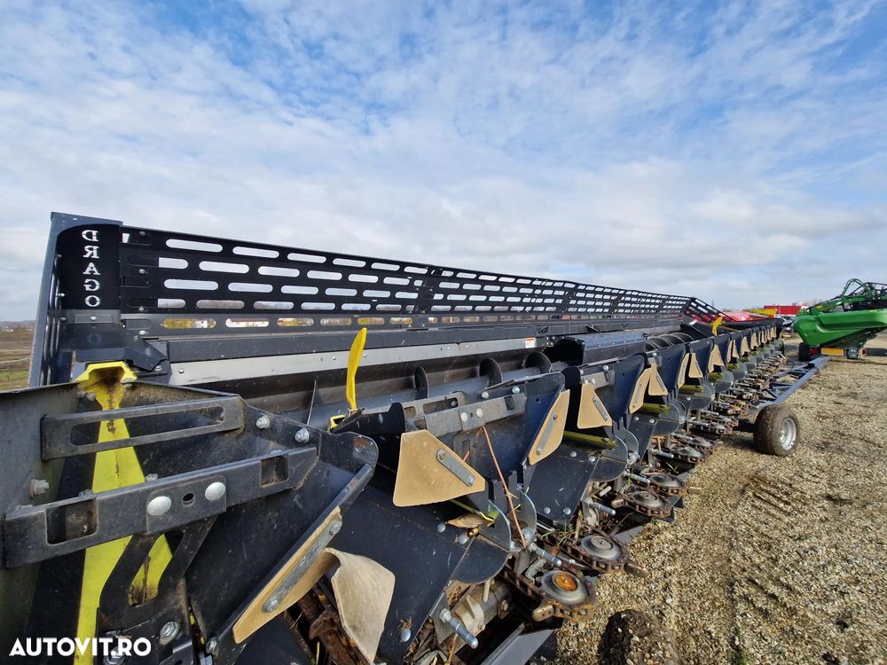 Olimac DRAGO GT 12 RANDURI HEADER PORUMB CU CARUCIOR TRANSPORT COCHET 4WD 9.15M - 9