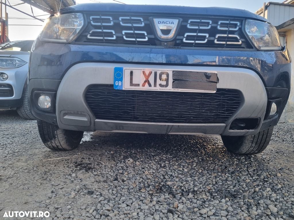 Bara fata Dacia Duster II 2018 - 2021 ALBASTRU (1181) model fara spalatoare far - 1