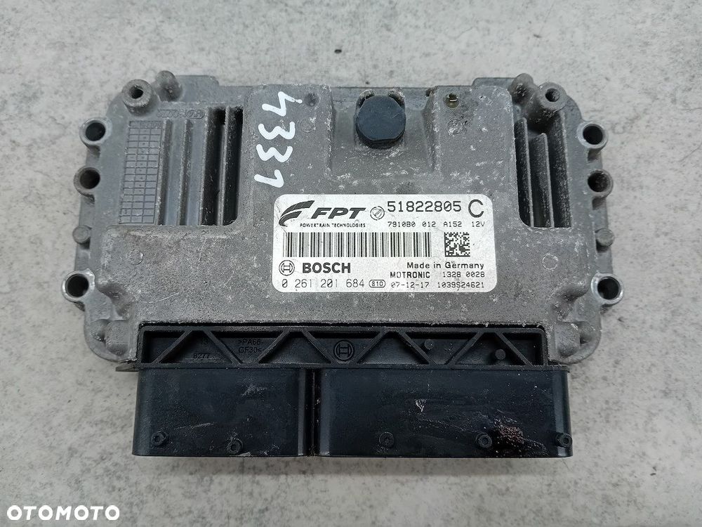 KOMPUTER, STEROWNIK FIAT GRANDE PUNTO 51822805C 02614201684   1.4 16V - 1