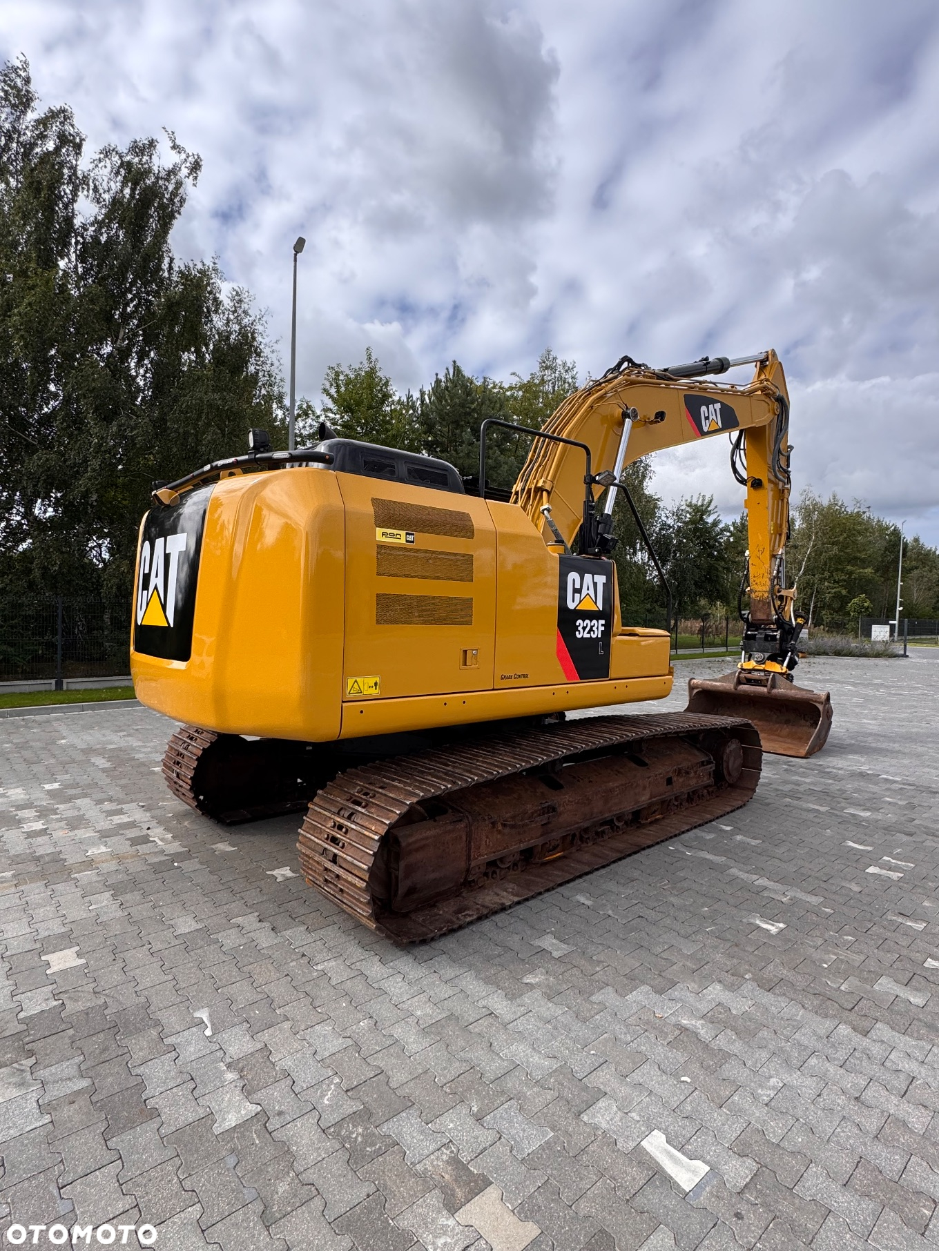 Caterpillar 323FL Cat|2016|6100mtg| rototilt ze szczypcami|system 3D LEICA| - 33