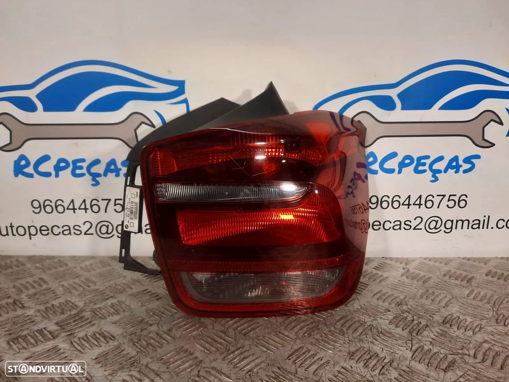 FAROLIM FAROLINS TRASEIRO TRÁS ESQUERDO DIREITO BMW SERIE 1 F20 F21 PRÉ LCI ORIGINAIS - 5