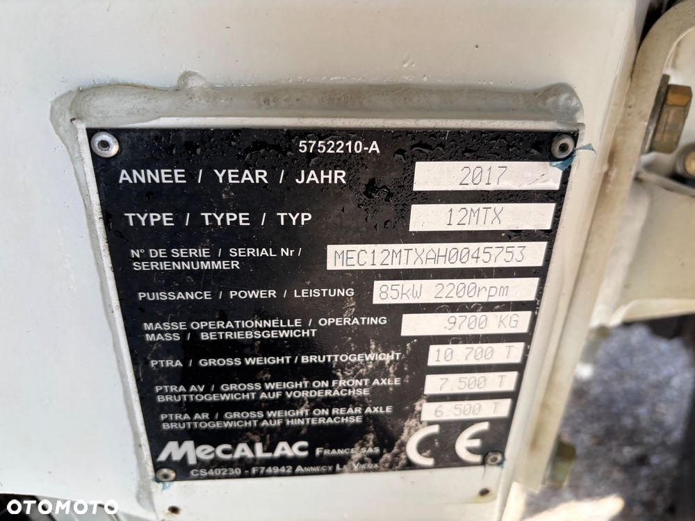 Mecalac MTX 12 nowy model DEUTZ 2017r 4x4 unikat perełka koparko ładowarka młot widły rekin skarpowka 3 łyżk - 19