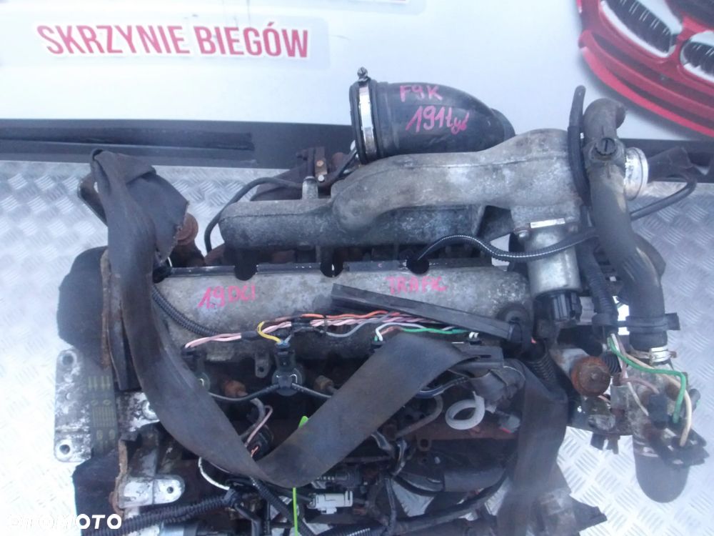 SILNIK RENAULT TRAFIC 1.9 DCI F9K 191 TYS + UKŁAD WTRYSKOWY - 2