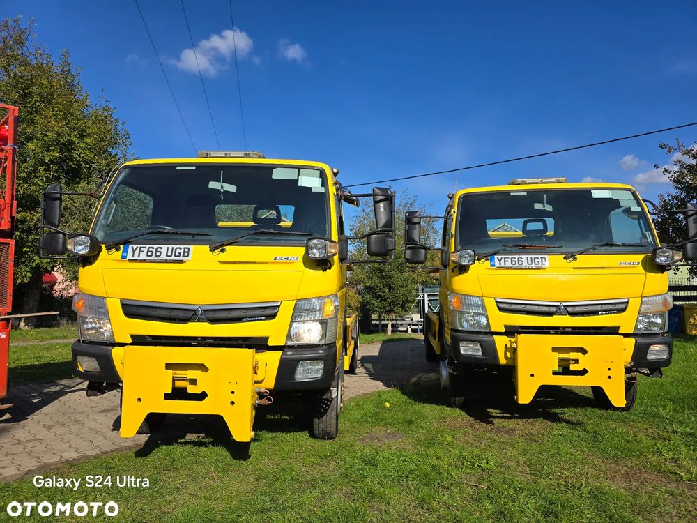 Mitsubishi Canter 6c18 4x4 Hydraulika Fuso piaskarka solarka - 4