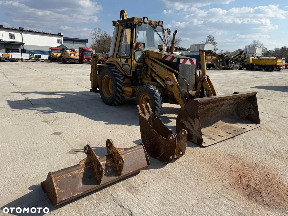 Caterpillar 428 Koparko Ładowarka 3 Łyżki - 8