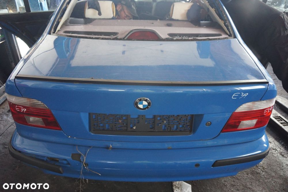 KLAPA BAGAŻNIKA TYLNA 5 E39 SEDAN 490  NIEBIESKI SANTORINI BMW 1995-2000 - 1